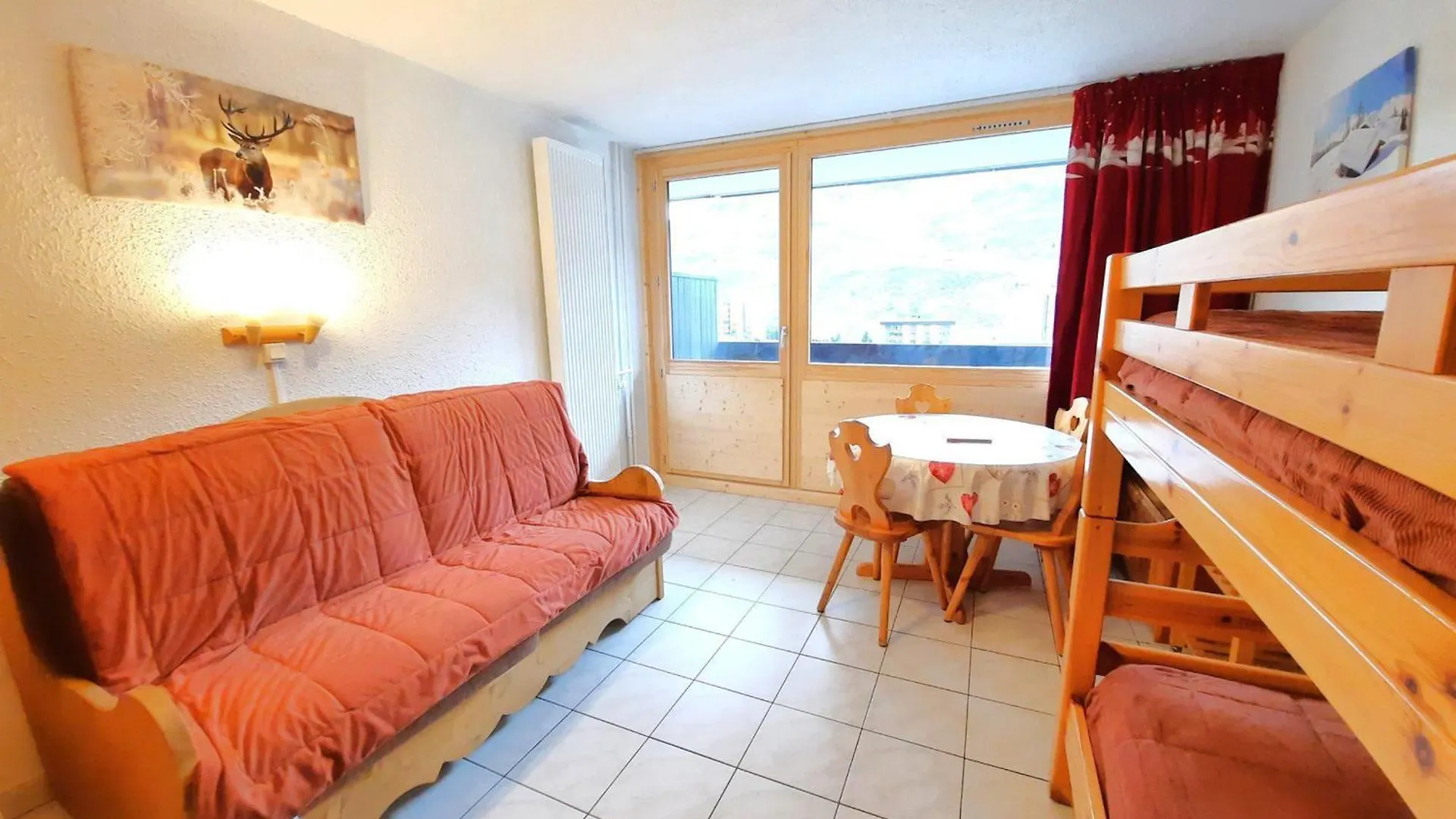 Apartment Studio Confortable Au Pied Des Pistes, Balcon Sud-Ouest, Centre Des Menuires, 3 Pers - Fr-1-452-284 Saint-Martin-de-Belleville France